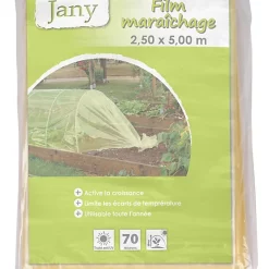 Castorama Film Maraîchage Jany L. 5 M X L. 2,5 M Polyéthylène Jaune