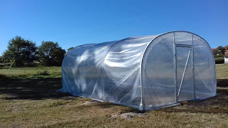 Castorama Serre Tunnel 4,00 X 4,00 M 3 Castorama Serre Tunnel 4,00 X 4,00 M